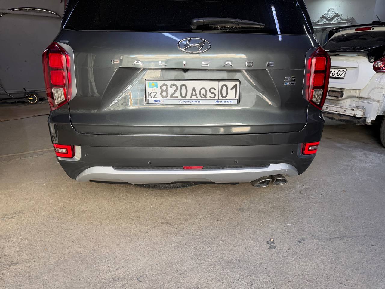 Hyundai Palisade после восстановления кузова